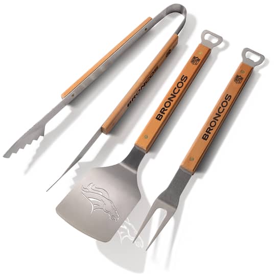 Football Fan Shop Officially Licensed NFL Classic Series 3-piece BBQ Set - Lions
